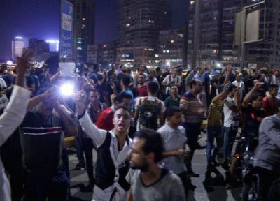 تظاهرات علیه سیسی رئیس جمهوری مصر، تعدادی بازداشت شدند