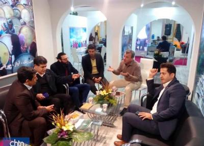 بازدید رئیس کمیسیون گردشگری اتاق بازرگانی ایران از غرفه کردستان