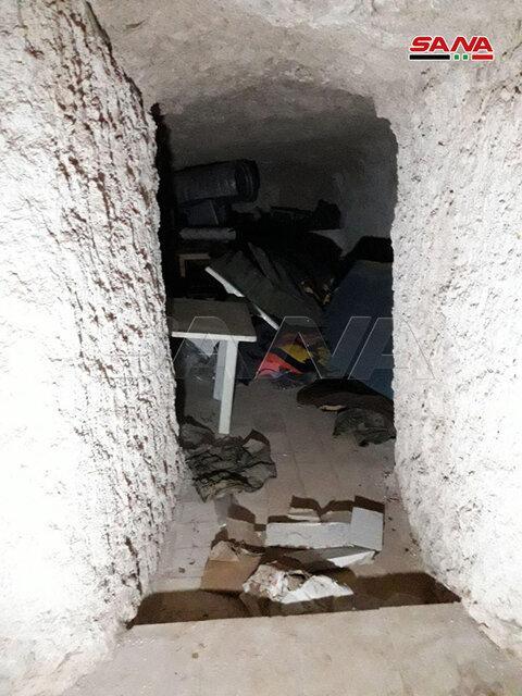 کشف مقر زیرزمینی النصره در نزدیکی حلب کشف مقر زیرزمینی النصره در نزدیکی حلب