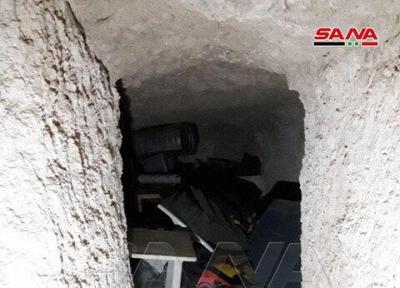 کشف مقر زیرزمینی النصره در نزدیکی حلب
