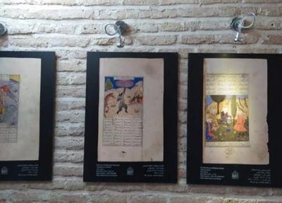 نمایشگاه منتخب نگارگری گنج ملک در موزه اقوام گرمسار برپا شد