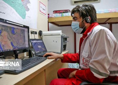 خبرنگاران امکانات مرکز کنترل سیار هلال احمر خراسان شمالی تقویت می شود
