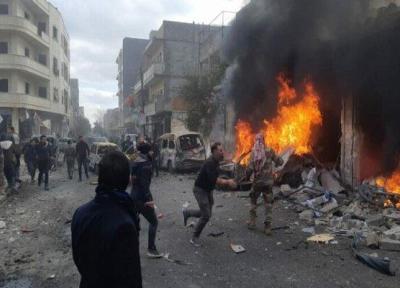 انفجار خودرو بمبگذاری شده در شمال سوریه، 25 کشته و زخمی