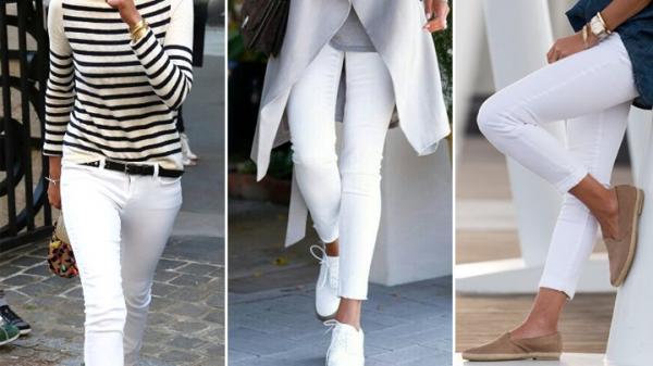 بایدها و نبایدهای پوشیدن شلوار جین سفید