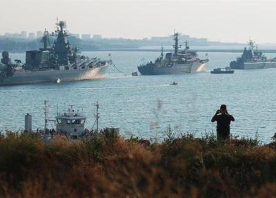 آغاز مانور نظامی روسیه در دریای سیاه با شرکت بیش از 30 کشتی