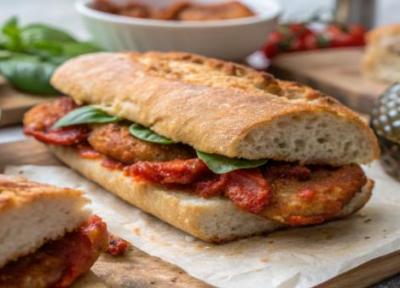 طرز تهیه ساندویچ کتلت خانگی خوش طعم